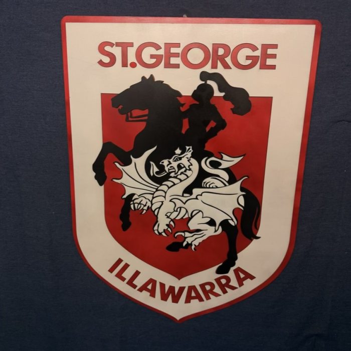 St George Illawarra Dragons NRL Sign