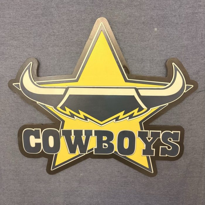North Queensland Cowboys NRL Sign