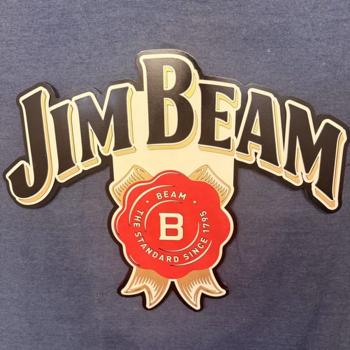 Jim Beam Logo Sign